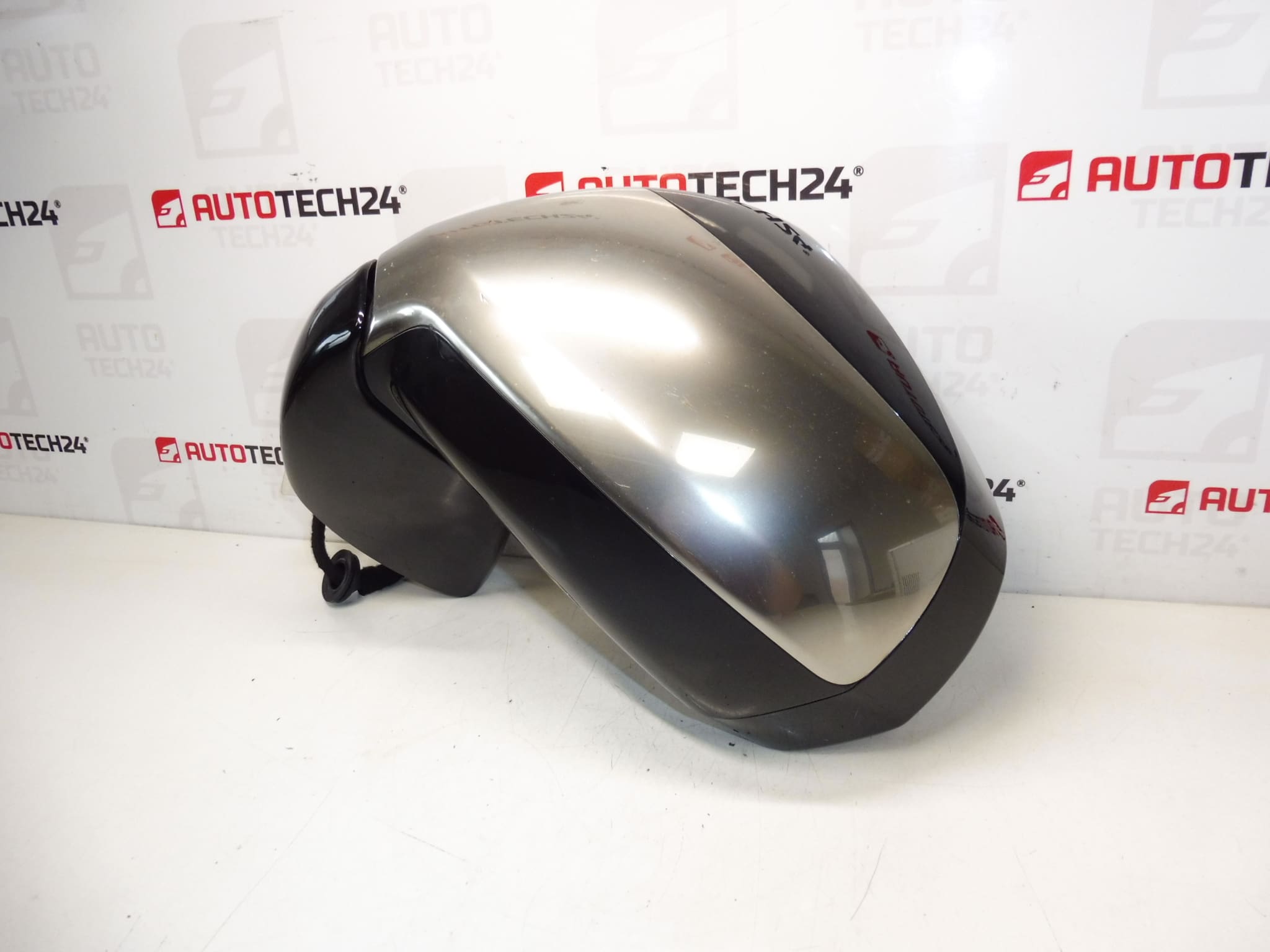 Zrkadlo vľavo Zadné zrkadlo Chrome Citroën C3 Picasso 1609347480