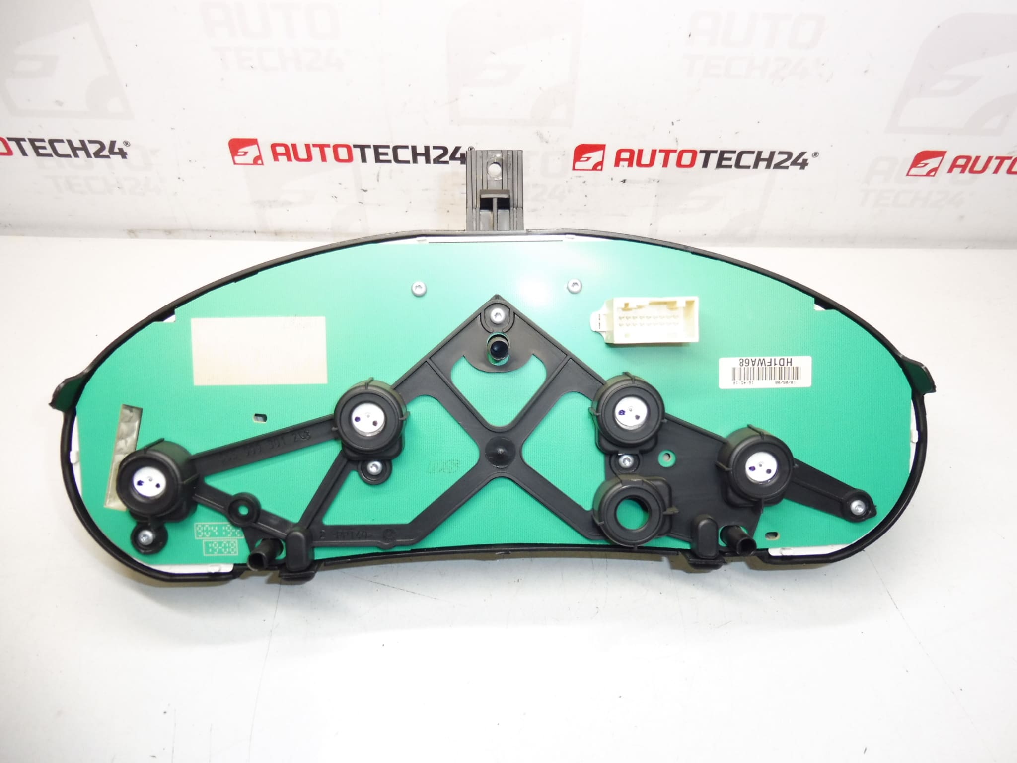 Alarmy tachometra Peugeot 206 66000 km 9656729180 6106LL – Obrázok 2