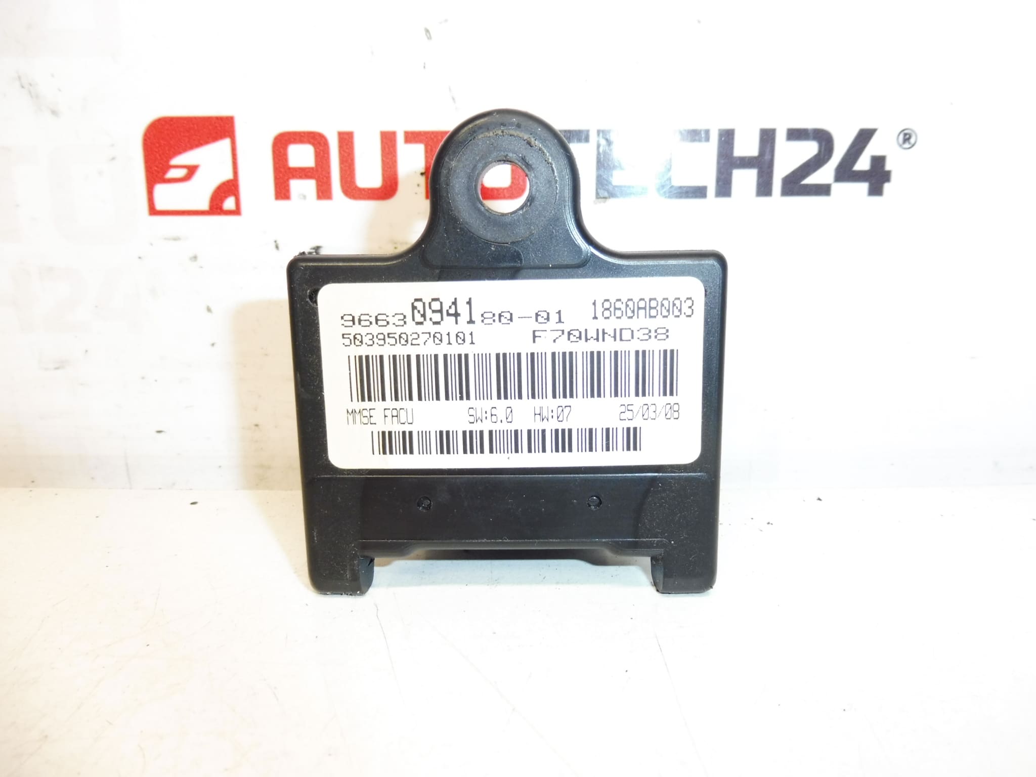 ECU FAP Citroën Peugeot 9663094180 1860AB003 1525NP – Obrázok 2