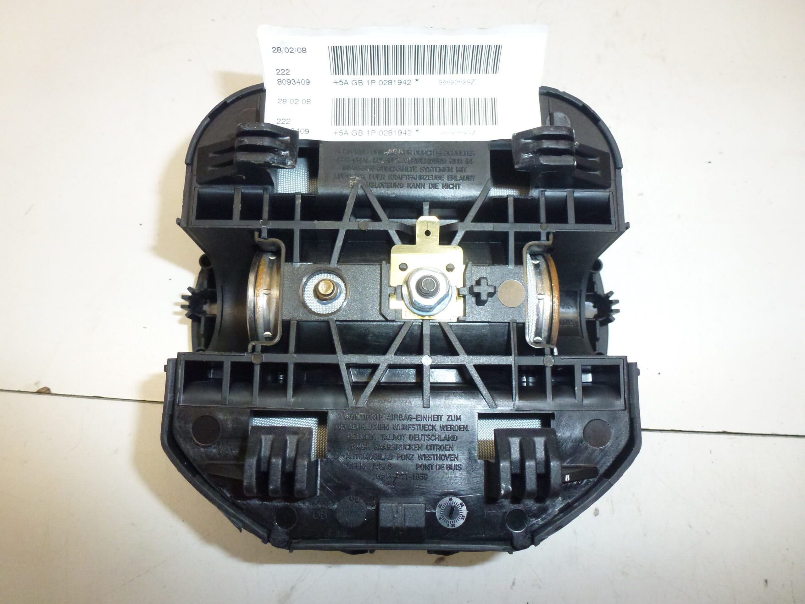 Airbag volant Citroën C4 96823829ZD 4112KF