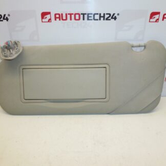 Ľavá slnečná clona Citroën Peugeot 8143FT 8143HL