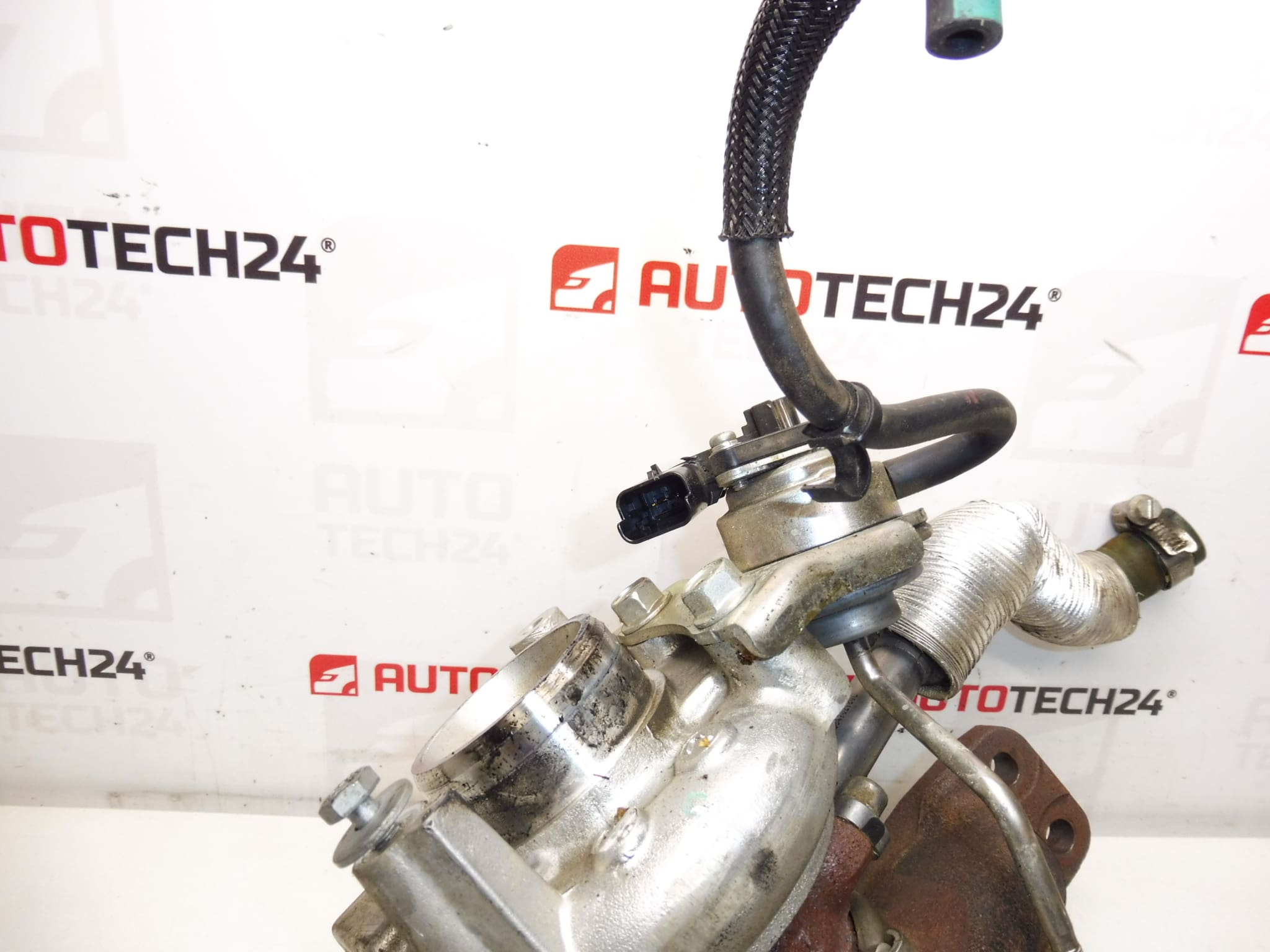 Turbo Citroën Peugeot 1.6 HDI 68KW 63tis km 9673283680 TD02H2-07TVT-21 – Obrázok 2