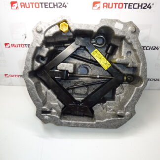 Náradie hever, kľúč na kolesá, ťažné oko Citroën C5 II 672599 6736C1 674414