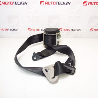 Ľavý zadný bezpečnostný pás Peugeot 207 96587861XX 8975J9