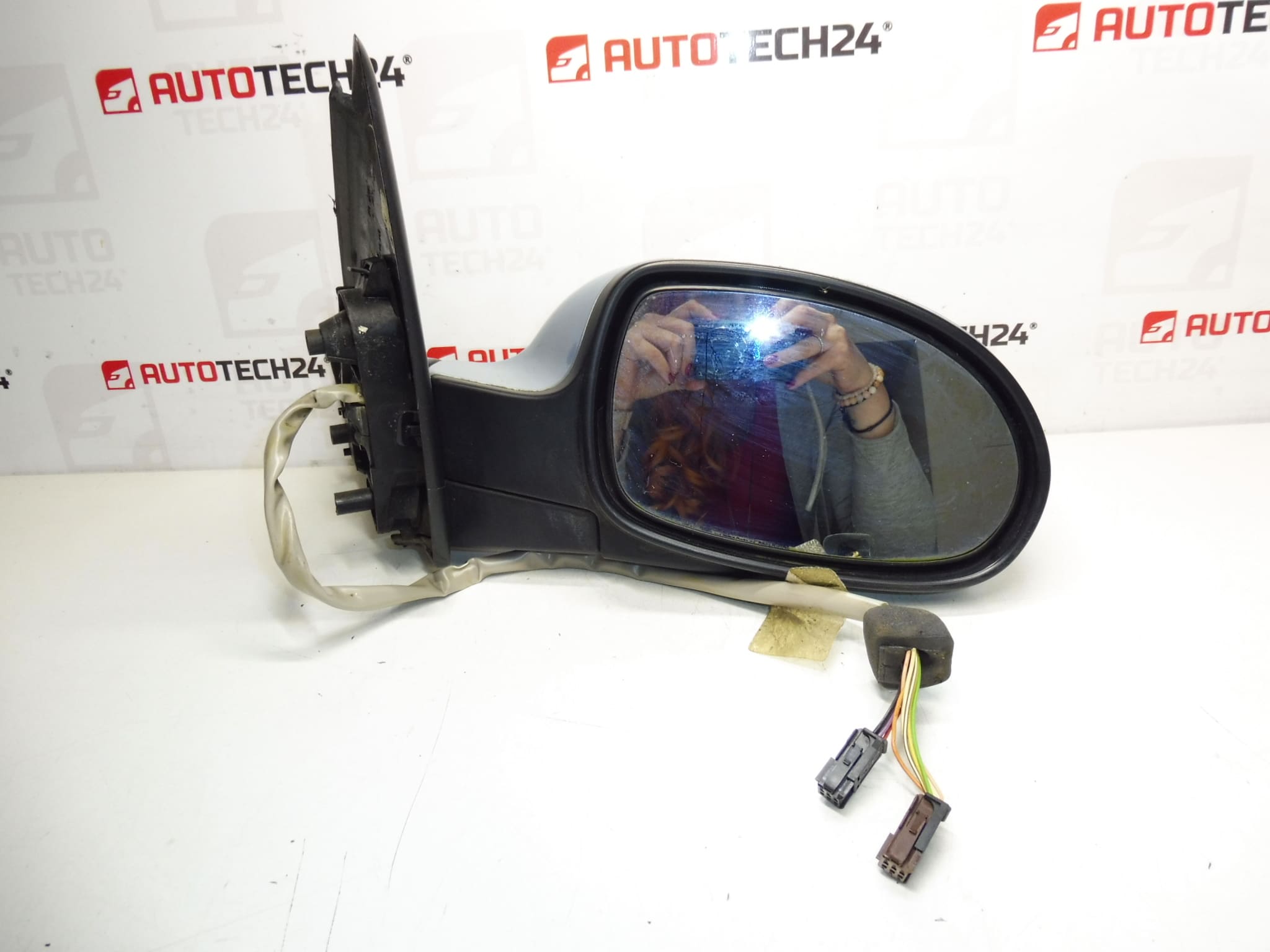 Pravé spätné zrkadlo Citroën C5 elektricky sklopné EYLC 96532993XT 8149WH – Obrázok 2