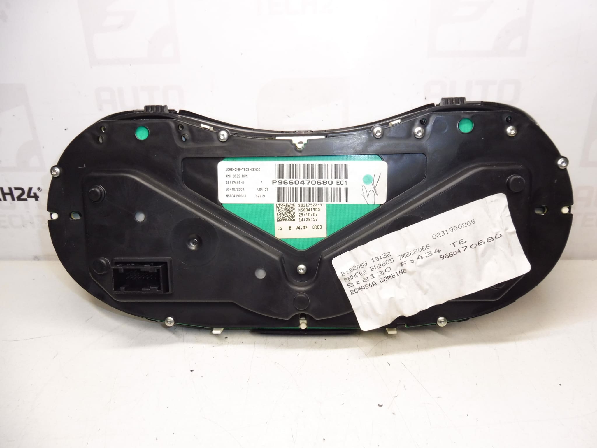 Tachometer Peugeot 307 205000 km 9660470680 E01 – Obrázok 2