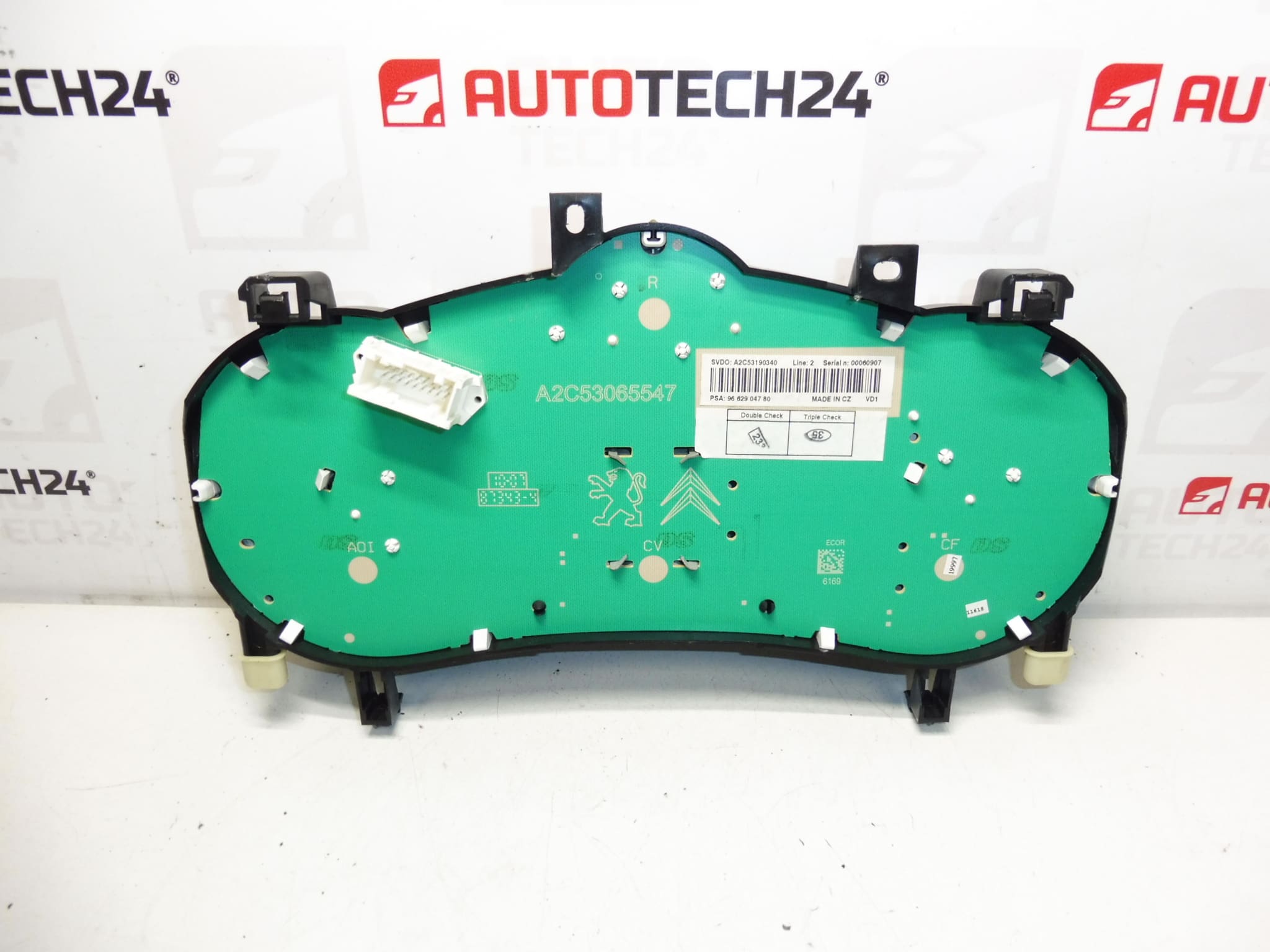 Tachometer najazdených 62000 km Peugeot 207 9662904780 610640 6103EC – Obrázok 2