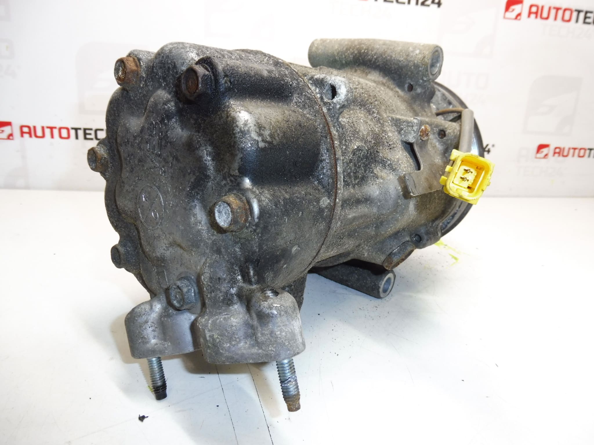 Klímakompresor Sanden SD6V12 Citroen Peugeot 1449 9655191580 – Obrázok 2