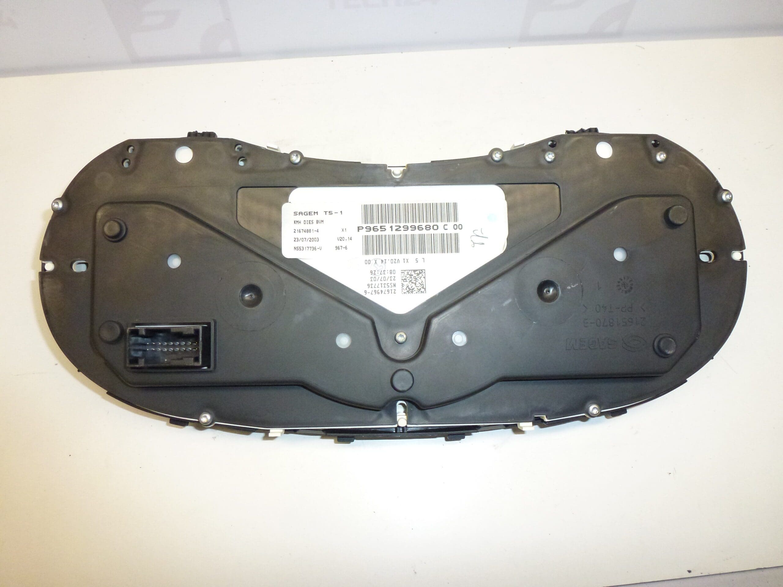 Tachometer Peugeot 307 168 tisíc km 9651299680 6104ZS