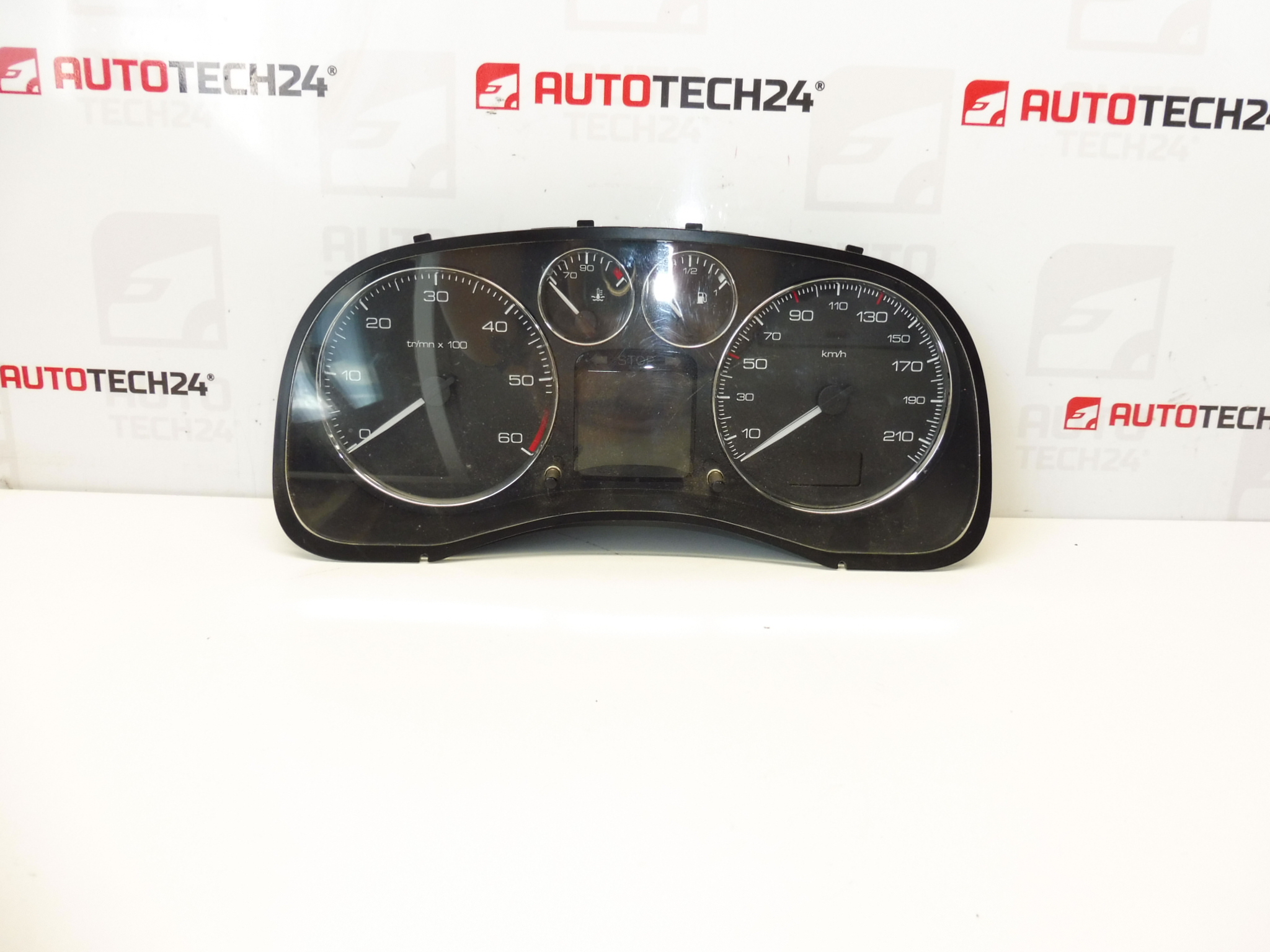 Tachometer najeto 212725 km Peugeot 307 9654485280 6106N4