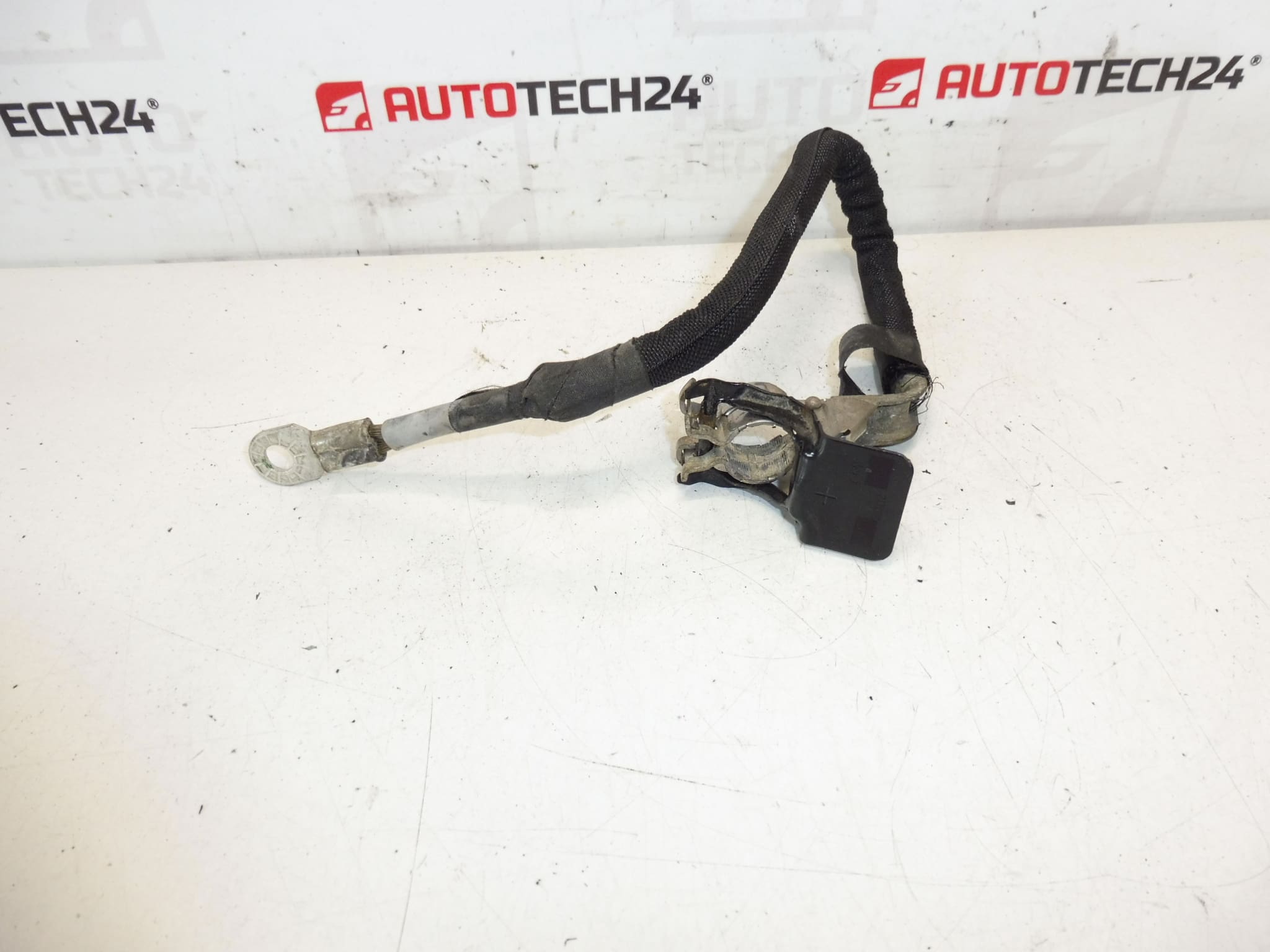 Kábel pripojenia + pólu v motore Peugeot 9674808180 564621