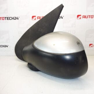Ľavé zrkadlo modré EZRC Peugeot 206 96480953XT 8153KQ