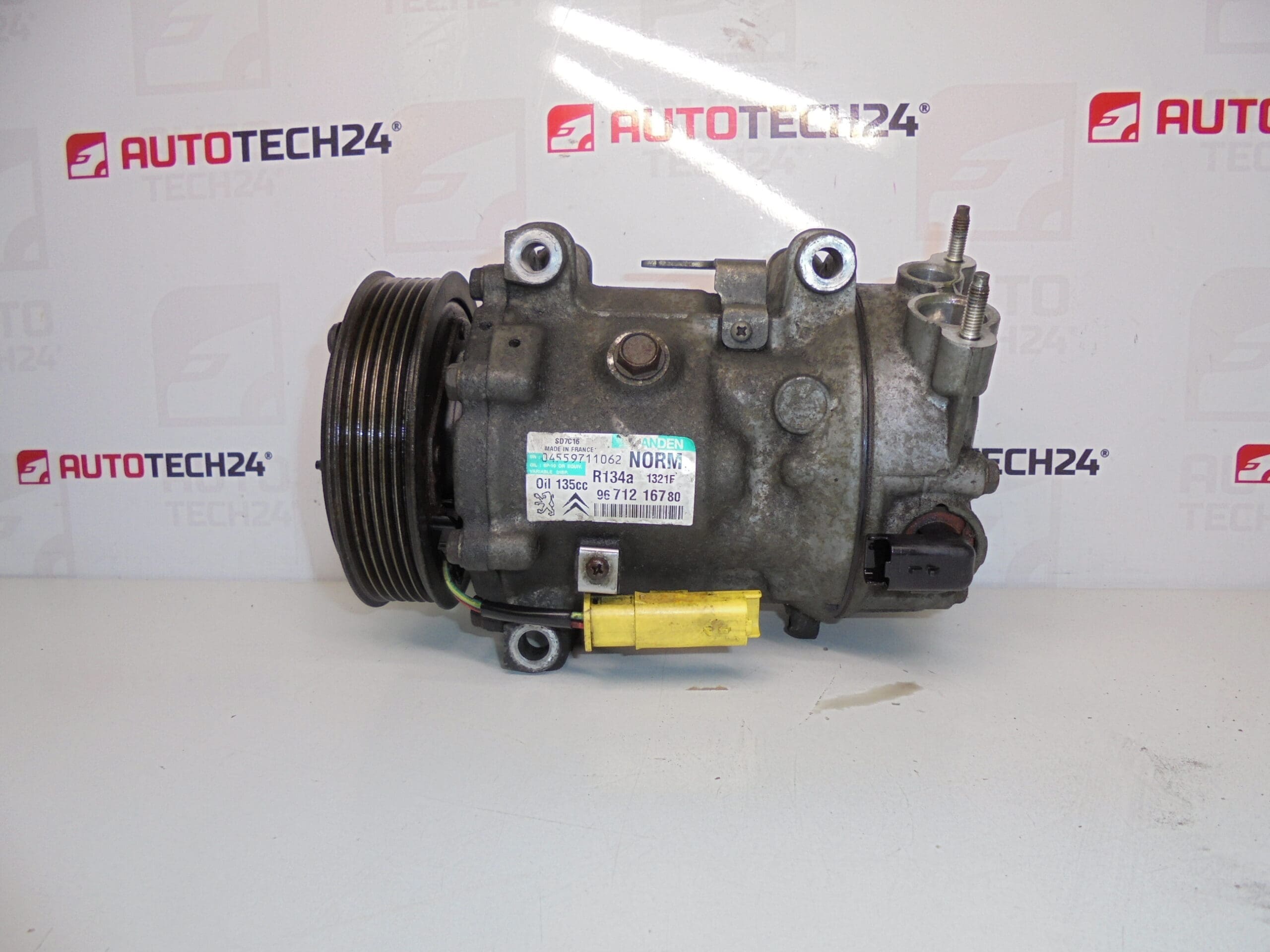 Klímakompresor Sanden SD7C16 1321F 9671216780 9825868180 648734