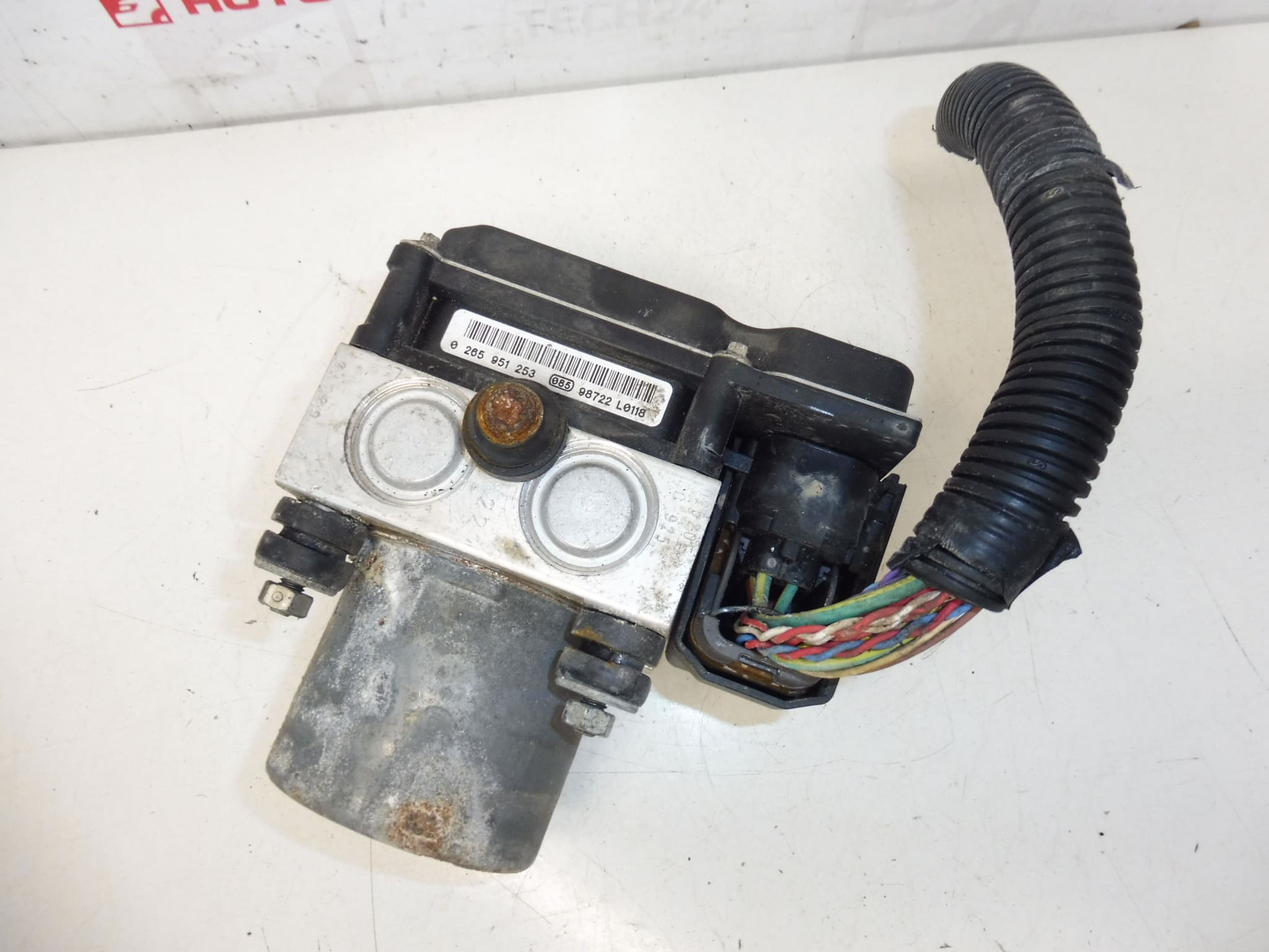 Čerpadlo ABS ESP Bosch Citroën Peugeot 9666199180 0265951253 – Obrázok 2