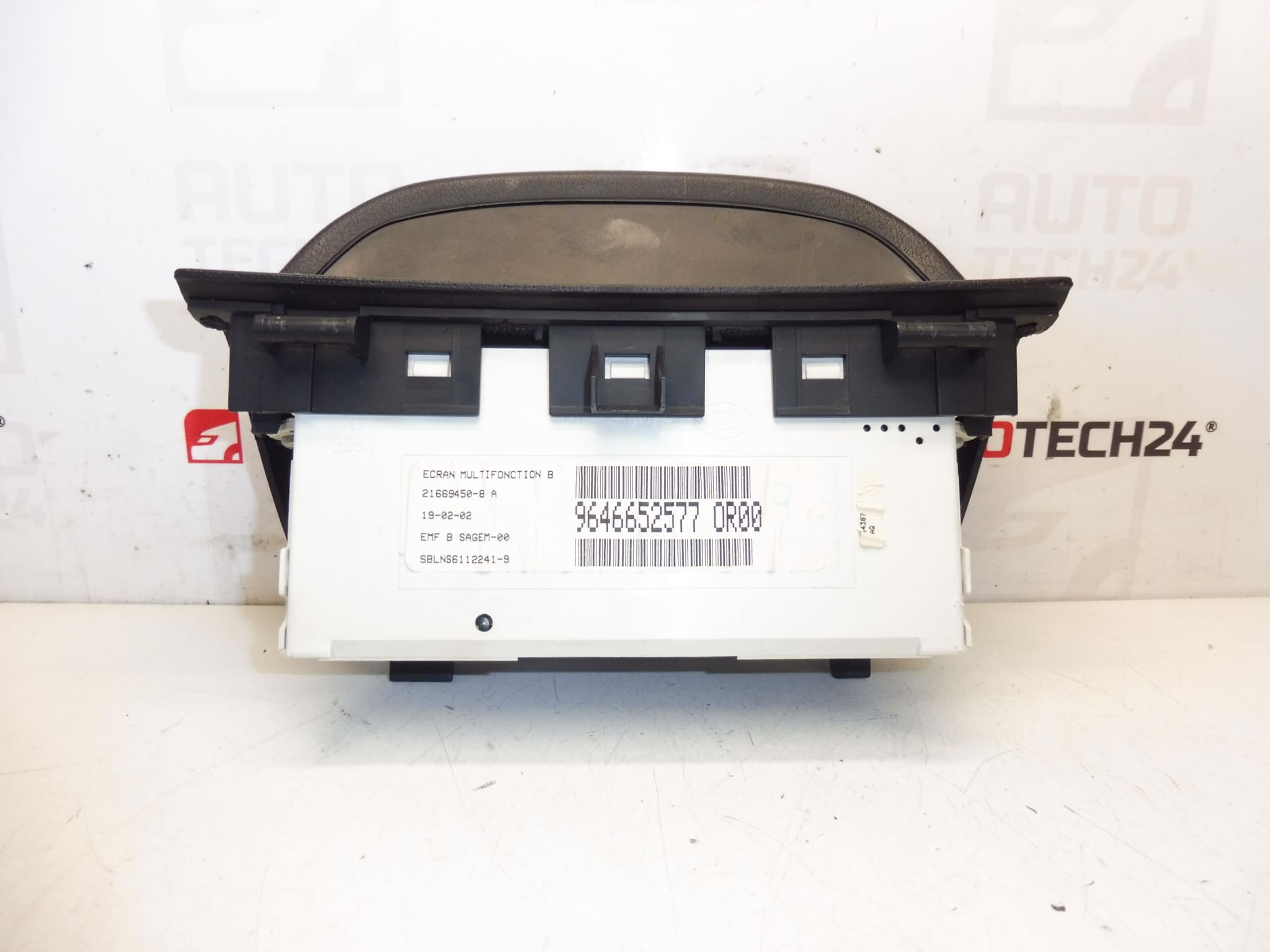 Display Peugeot 307 9646652577 OR00 6564FA – Obrázok 2