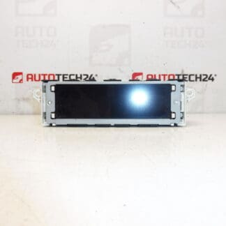 Display rádia počítača Citroën Peugeot 966631380 9821851780 6593P2