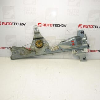 Mechanizmus sťahovania pravého zadného okna Peugeot 308 9680973680 9224E9