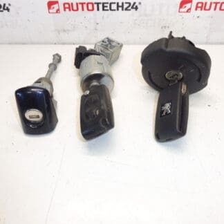 Súprava zámkov 2 kľúče Peugeot 3008 5008 4162SX 4162KF 4162XT