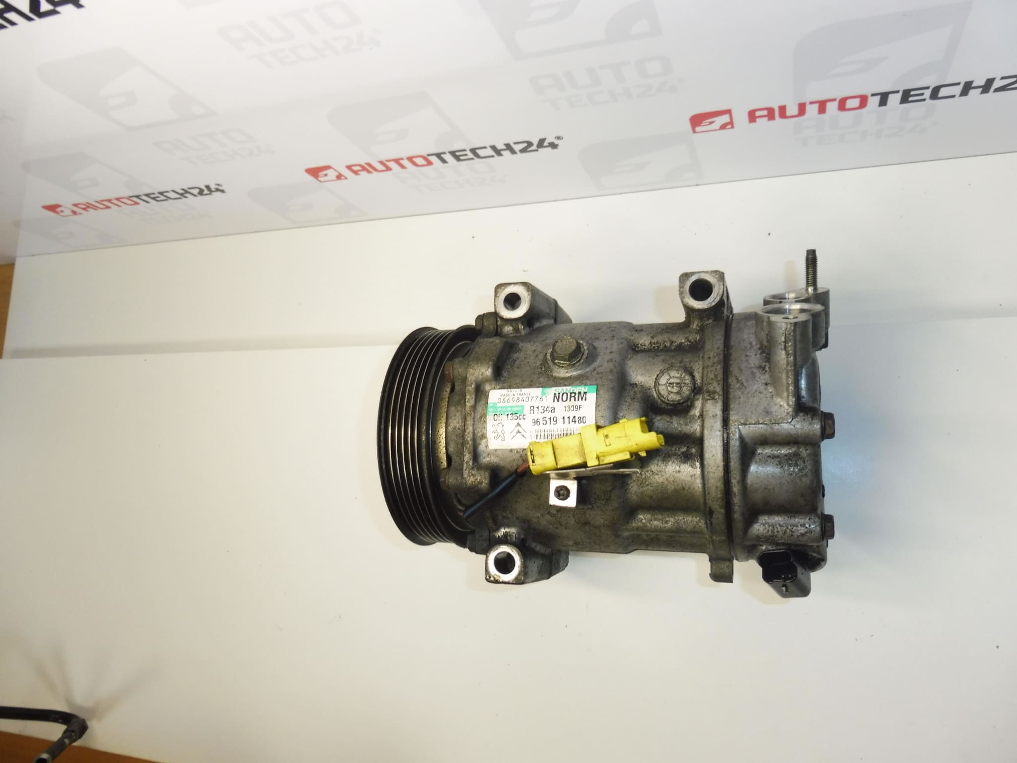 Klimakompresor Sanden SD7C16 1309f 9651911480 – Obrázok 2