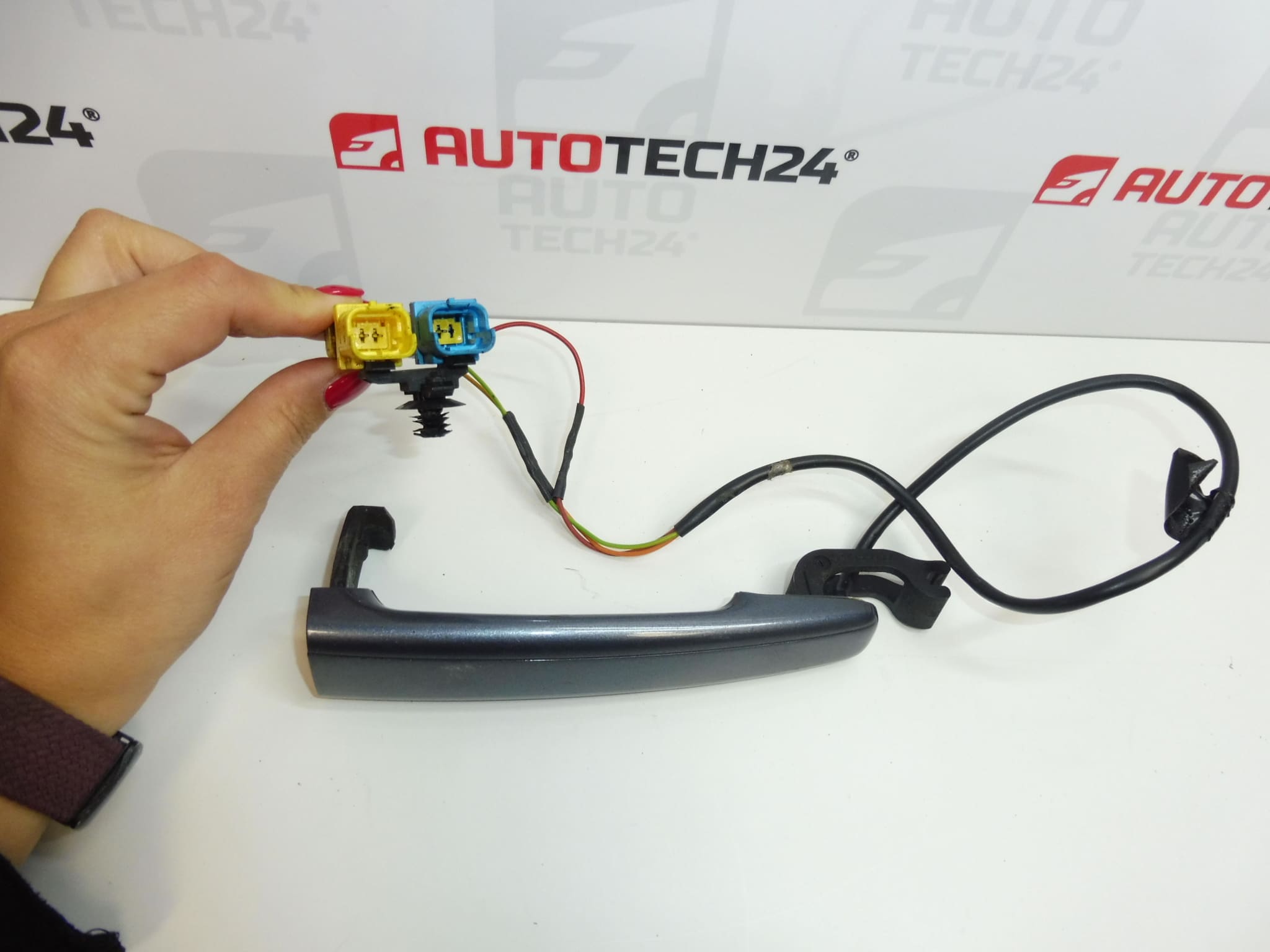 Kľučka dverí EZWD Peugeot 307 CC 9651421577 9651421477 9101X2 – Obrázok 2