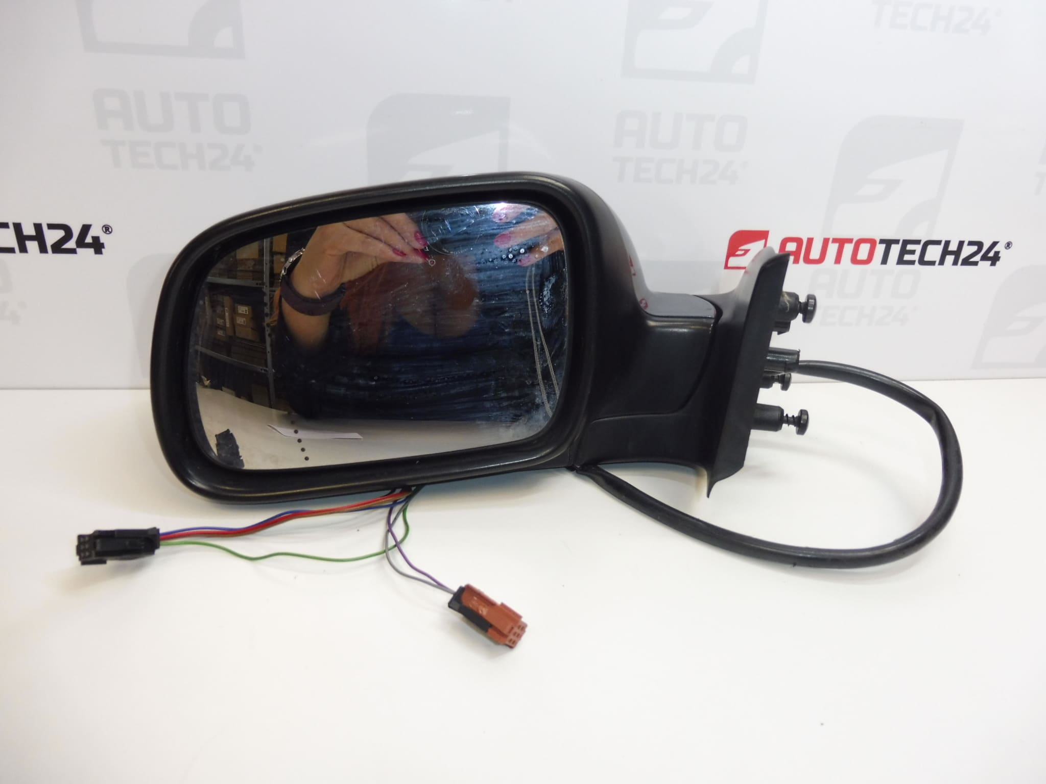 Ľavé zrkadlo elektricky sklopné EZWD Peugeot 307 8149VV – Obrázok 2